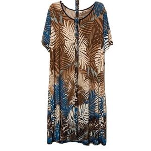 Julia Dress, Multi Colors, XLarge Size